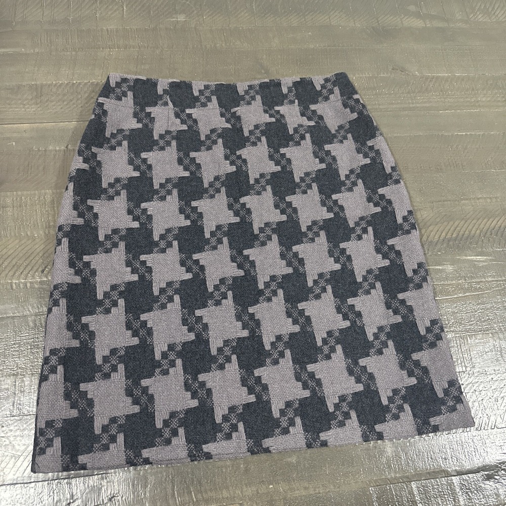 Boden Women's Mini Gray Black skirt Size US 6
